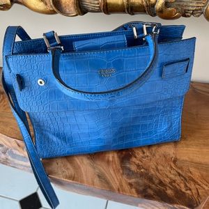 Gorgeous blue Guess purse